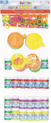 Bubbles Super Mega Mix Party Favour Set, 100-pk, Ages 3+