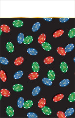 Roll the Dice Casino-Themed Plastic Table Cover