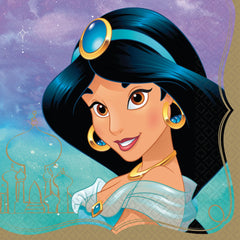 Disney Princess Jasmine Birthday Lunch Napkins - 16 Pack