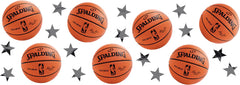 NBA Spalding Basketball Party Confetti