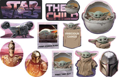 The Mandalorian "Precious Cargo" Cutout Decorations for Kids' Birthday Parties