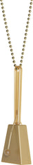 Gold Clacker Necklace - Noisemaker