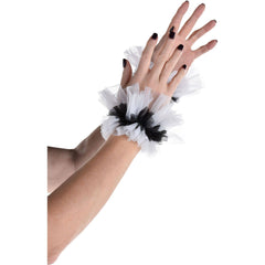 Twisted Circus Tulle Cuffs - Halloween Costume Accessory