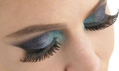 Sultry Black False Eyelashes - Dramatic Costume Accessory