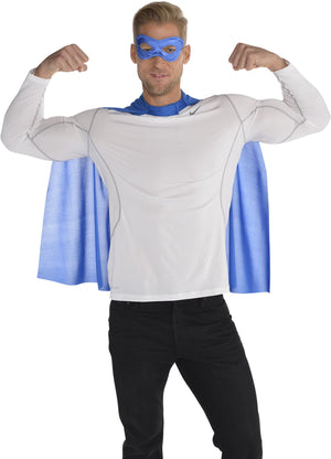 Royal Blue Superhero Cape Costume Accessory - One Size