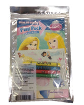 Disney Princess Once Upon A Time Colouring & Activity Book with Crayons & Stickers, Black/White, 24 Pages, Ages 4+, for Arts & Crafts/Birthday Favour