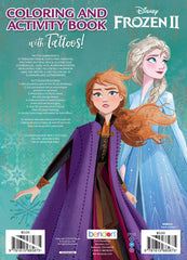 Frozen 2 Adventure Coloring & Activity Book with Tattoos