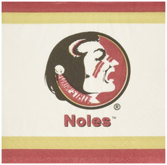 Florida State Seminoles Beverage Napkins - 24 Count - 5 In. X 5 In.