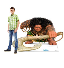 Life-Size Maui Standee for Kids' Birthday Party