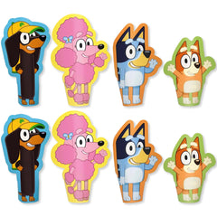 Bluey Finger Puppets Party Favor Set - 4 Count