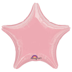 New Pink Star Foil Balloon - 19 Inches