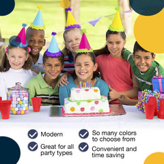 Little Gym - 12 Oz. Red Plastic Cups | 50 Ct.