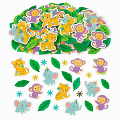 Fisher Price Animal Adventure Baby Shower Confetti - 2.5 oz