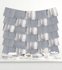 Class 101 - Fringe Hanging Garland Banner Decoration, Assorted Colours, 10-in, for Birthday/Christmas/New Year's Eve/Graduation