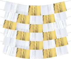 Class 101 - Fringe Hanging Garland Banner Decoration, Assorted Colours, 10-in, for Birthday/Christmas/New Year's Eve/Graduation