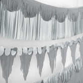 Class 101 - Pennant Fringe Hanging Garland Banner Decoration, Assorted Colours, 8.5-in, for Birthday/Bridal Shower/Graduation/Engagement