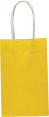 PMA - Light Yellow Small Kraft Gift Bag | 1 Count