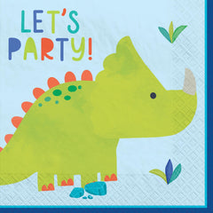 Little Gym - Dino Party Luncheon Napkins - 16 Ct.