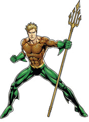 Little Gym - DC Justice League "Zap Pow Boom" Plastic Scene Setter Background Decoration with Photo Booth Props, Multi-Coloured, 65-in, for Birthday Party - 16 Ct.