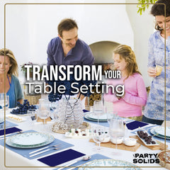 Navy Guest Towel Napkins - 40 Ct.