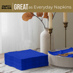 Dark Blue Dinner Napkins - 50 Ct.