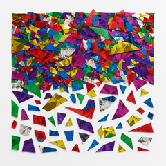 Multi-Color Sparkle Foil Confetti Shred