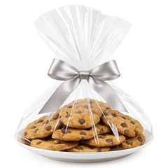 Clear Cello Cookie Tray Gift Bag
