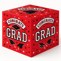 Red Graduation Cardholder Box