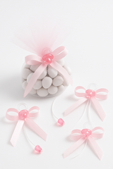 Blue Pacifier Favor Ties - 6 Pack for Baby Showers