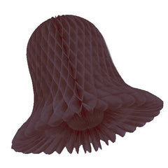 9 In. Black Honeycomb Tissue Bell