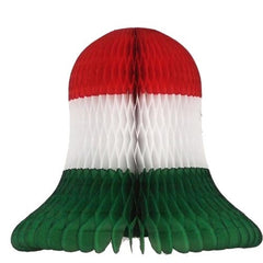 15 In. Christmas Honeycomb Tissue Bells