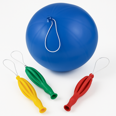 Mega Value Pack: Latex Punch Balloons - Primary Colors
