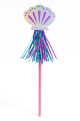 Shimmering Mermaid Seashell Party Wands - 6 Pack