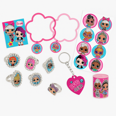 L.O.L Surprise! Mega Mix Favour Value Pack - 48-Piece Set for Kids' Birthday Parties