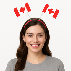 Canada Day Flag Headband - Patriotic Accessory