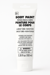 White Body Paint - Non-Toxic Team Spirit Makeup (100ml)
