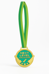 Pixel Party Deluxe "Next Level Unlocked" Medal