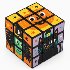 Halloween Spooky Friends Puzzle Cube