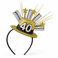 Regal 40th Birthday Celebration Fascinator