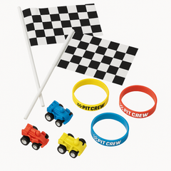 Super Mega Race Car Party Favor Pack