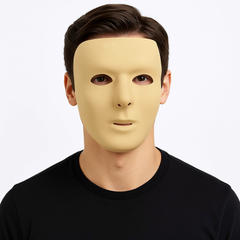 Gold Full Face Mask - Perfect for Team Spirit and Costume Events