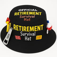 Official Retirement Survival Bucket Hat