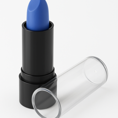 Royal Blue Team Spirit Lipstick - Bold Costume Accessory