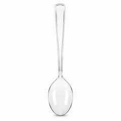 Clear Plastic Serving Spoons - 9.75 In. | 2 Count