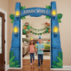 Jurassic World Deluxe Doorway Curtain Decoration