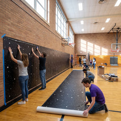 Starry Night Scene Setter Room Roll - 40ft Hollywood Backdrop