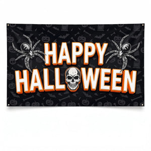 Classic Halloween Scene Setter Banner