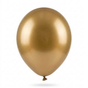 Satin Luxe Gold Latex Balloons, 11-Inch, 6-Pack