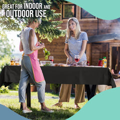 40 In. x 300 Ft. Premium Black Table Roll | Case of 4