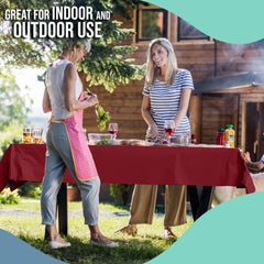 40 In. x 300 Ft. Premium Burgundy Table Roll